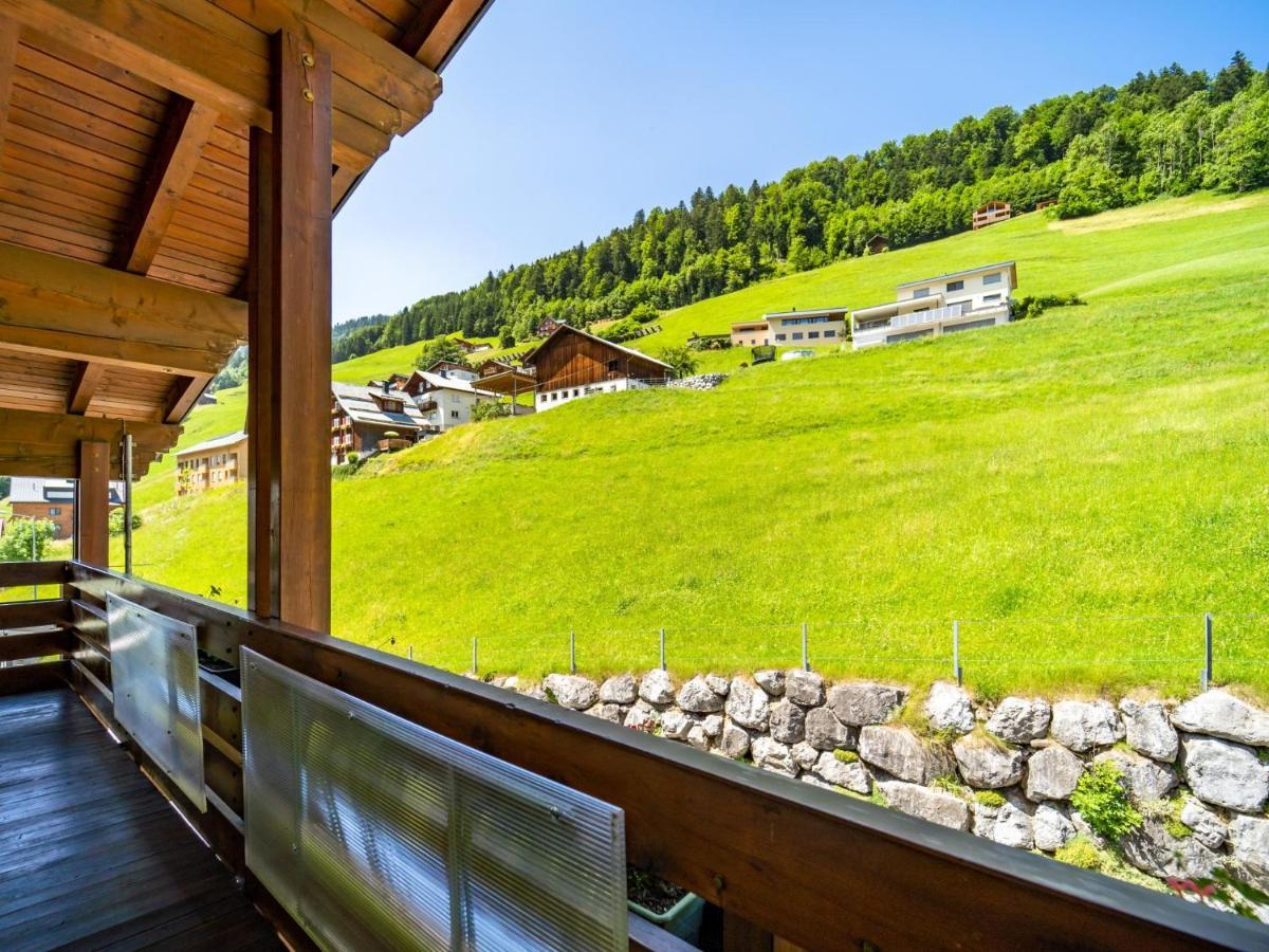 Ferienhaus Tuertscher 2 Sonntag エクステリア 写真
